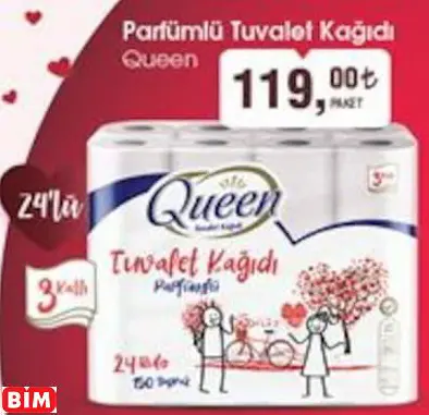 QUEEN PARFÜMLÜ TUVALET KAĞIDI